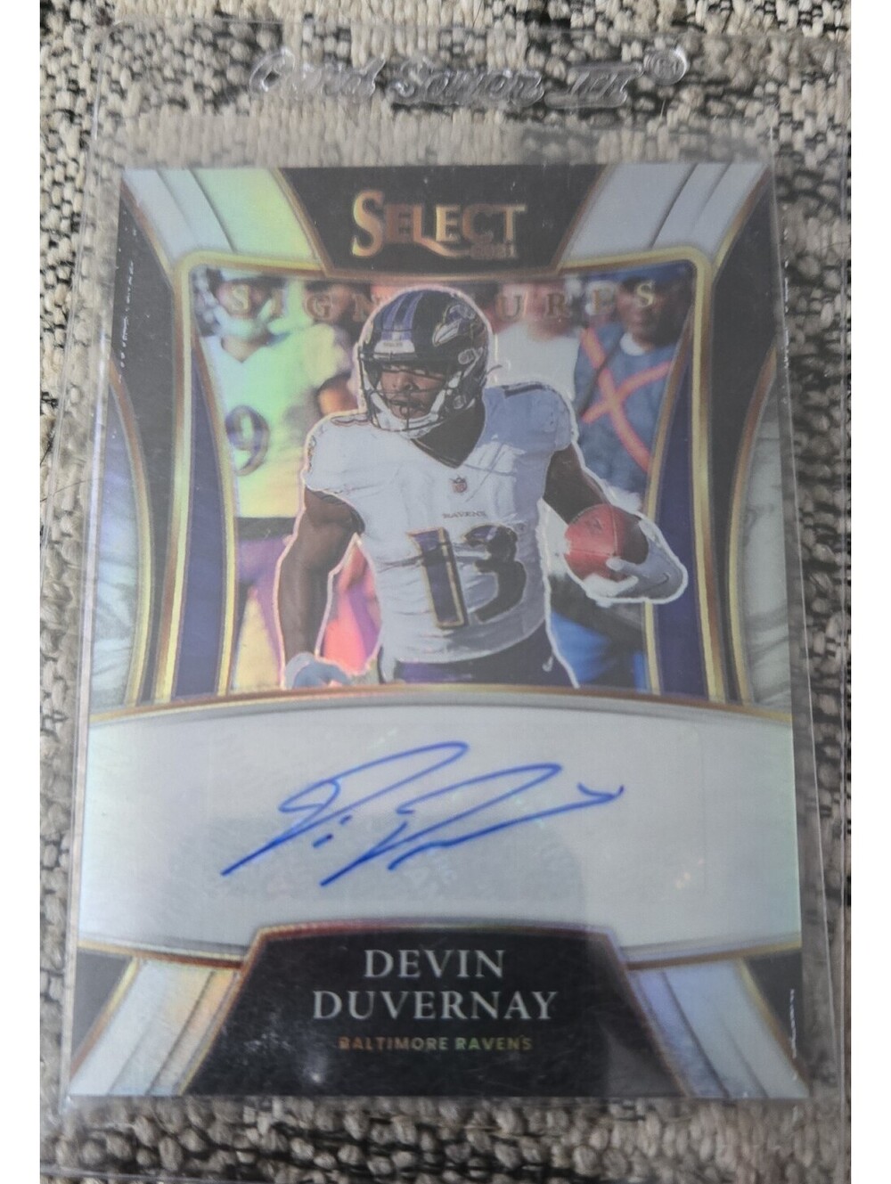 2021 Panini Select - Select Signatures Devin Duvernay #SSP-DDU (AU)